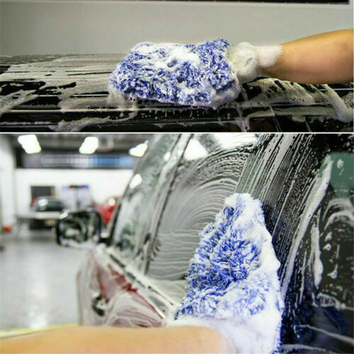 Microfibre Car Wash Mitt Super Soft Professional Quality Glove Ultra