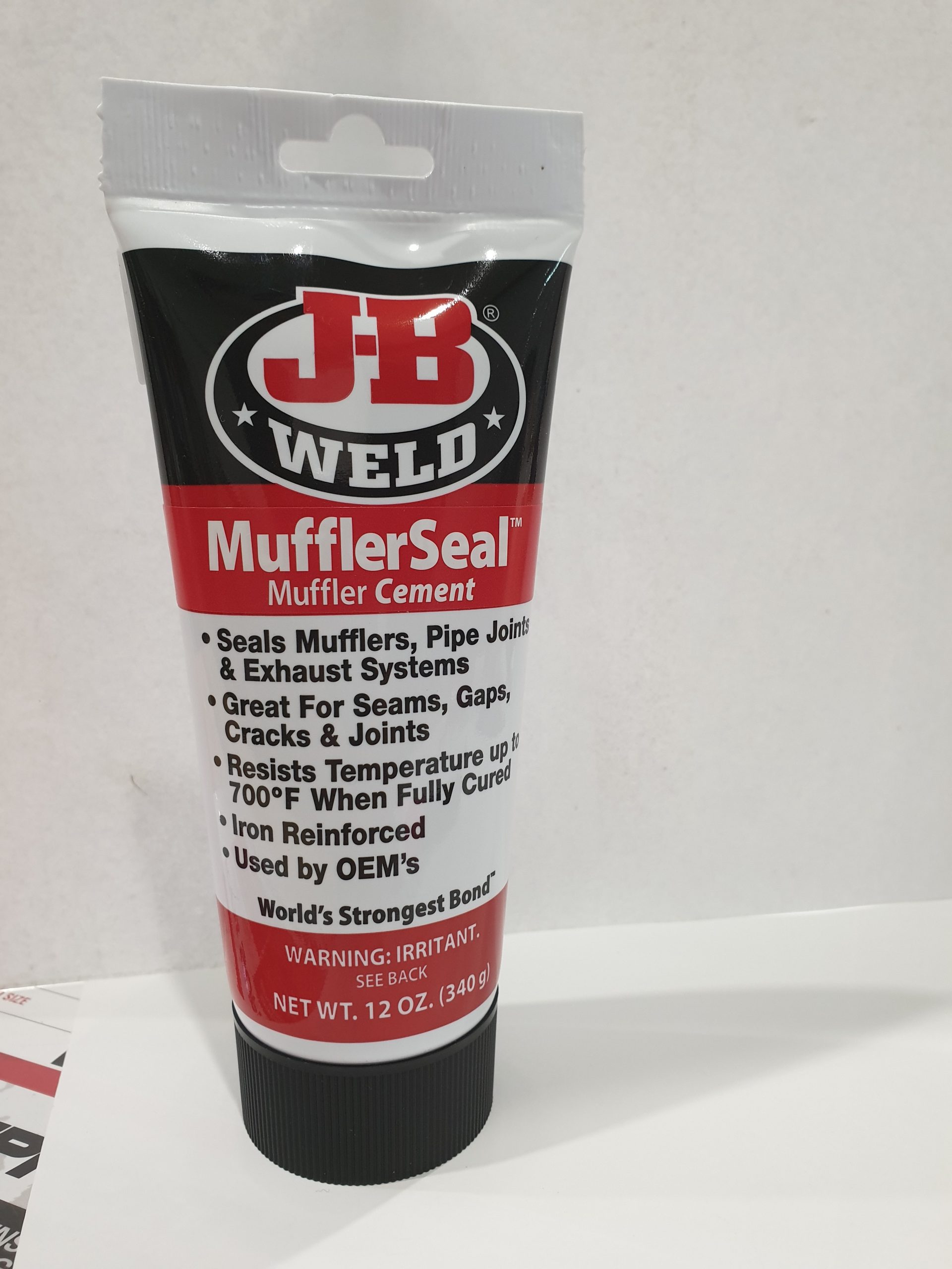 JB WELD MUFFLERSEAL 12oz. 340G 37912 Premium Car Care