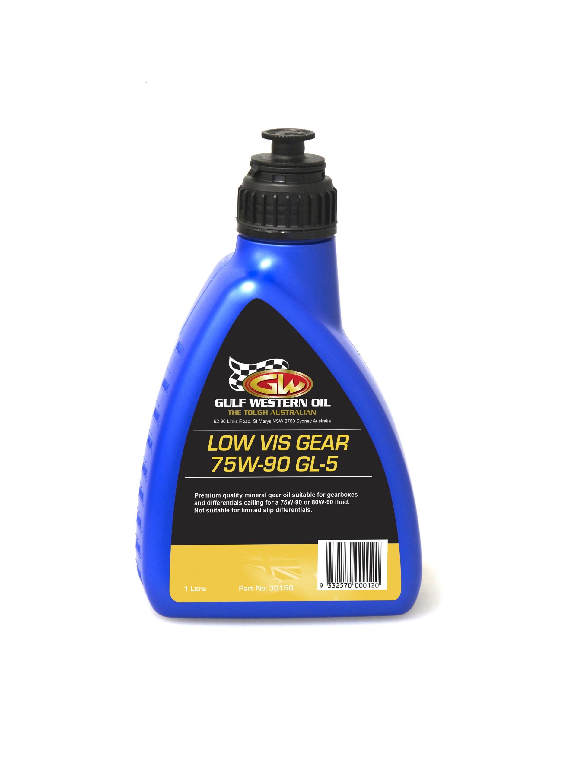 Gulf Western Gear Lube Low Viscosity 75W90 Premium Car Care
