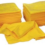 Microfiber Towel Yellow ..1